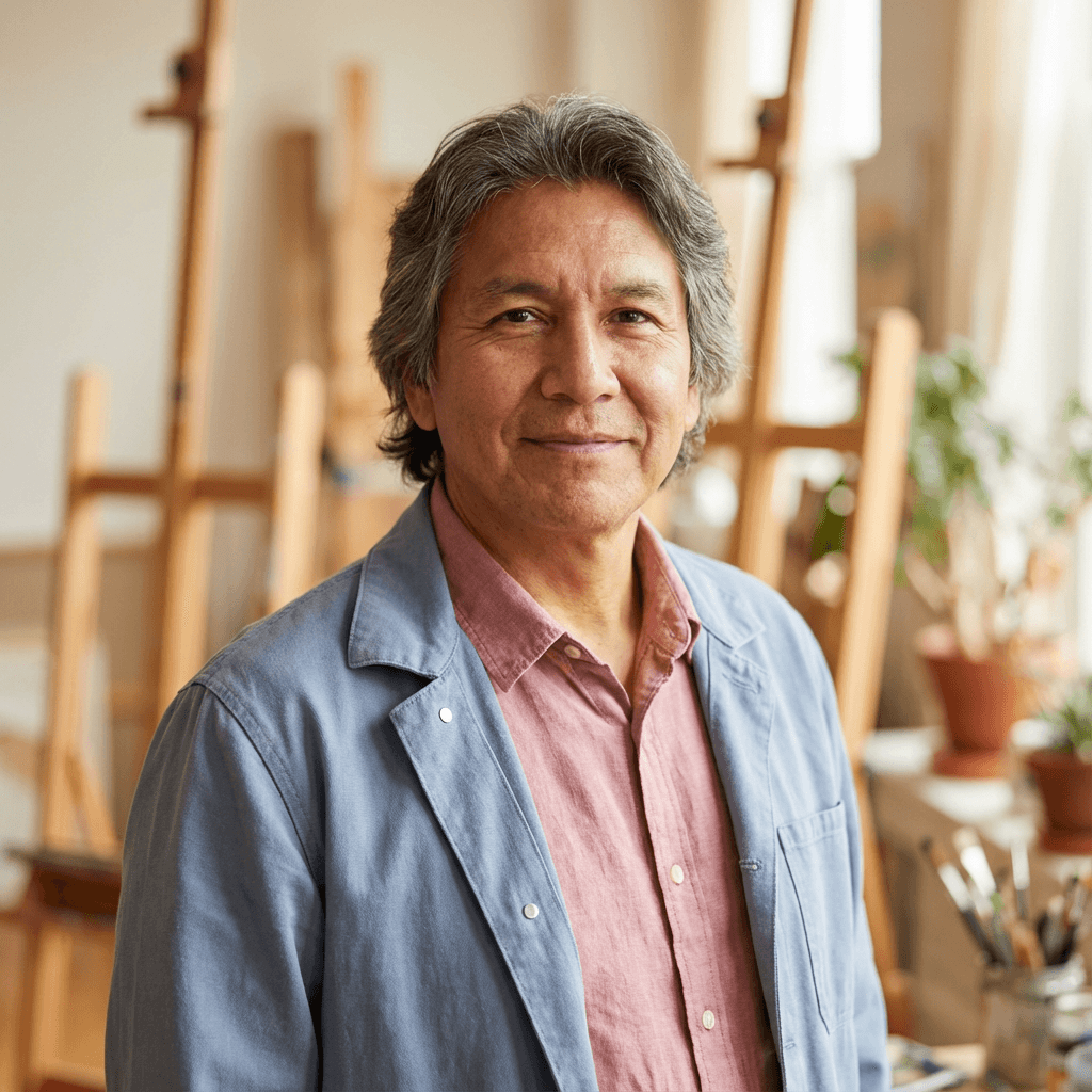 David Thompson, father and visitor