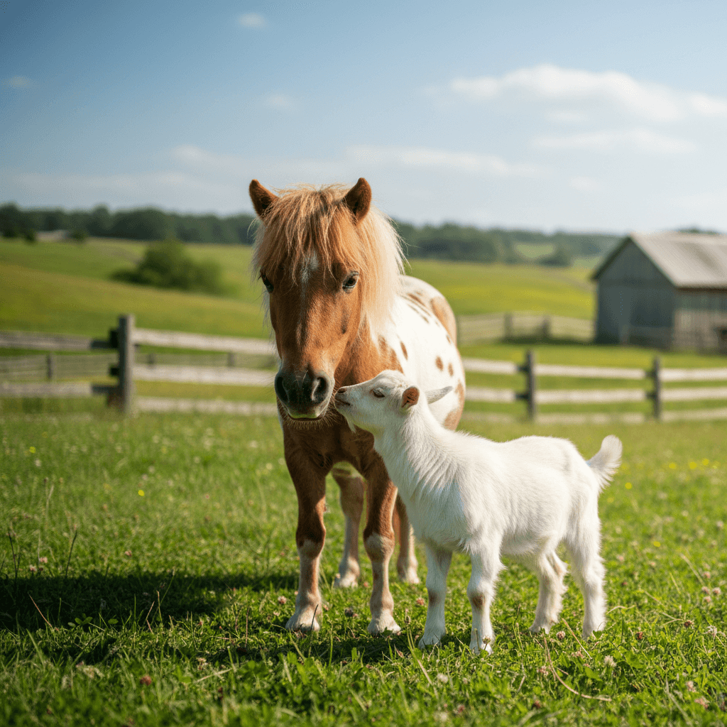 Mini Horses & Goats